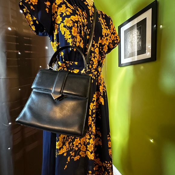 Bally Vintage Italian Leather Top-Handle & Crossbody Bag — Made in Italy - Picture 14 of 14